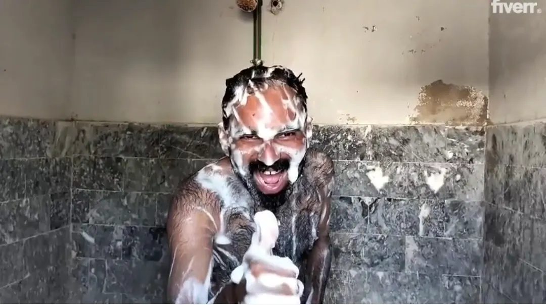 Pakistani Bubble Bath Comedy Personalized Greeting