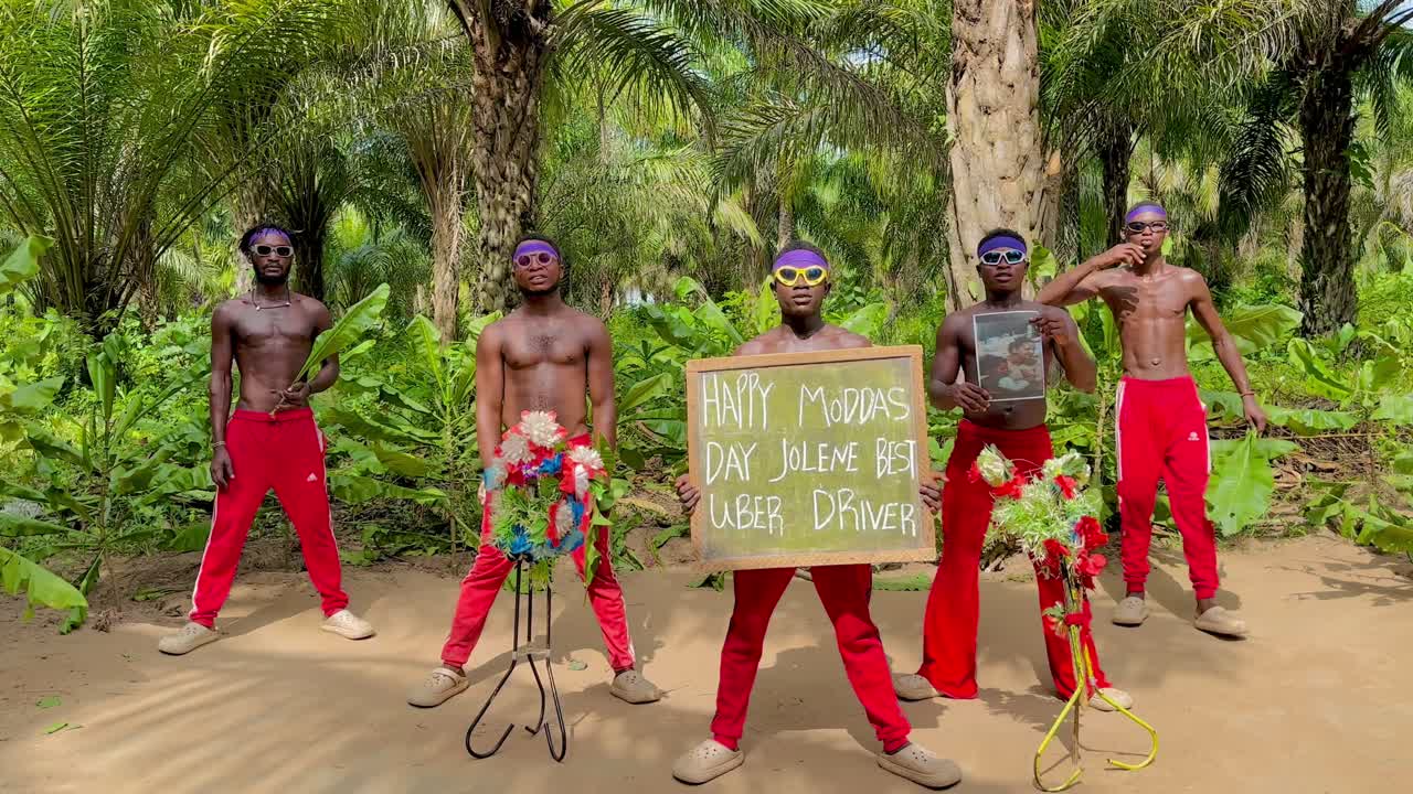 African Crew performing live outdoors, sample still for African Mother's Day Video | African Crew